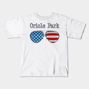 AMERICA PILOT GLASSES ORIOLE PARK Kids T-Shirt